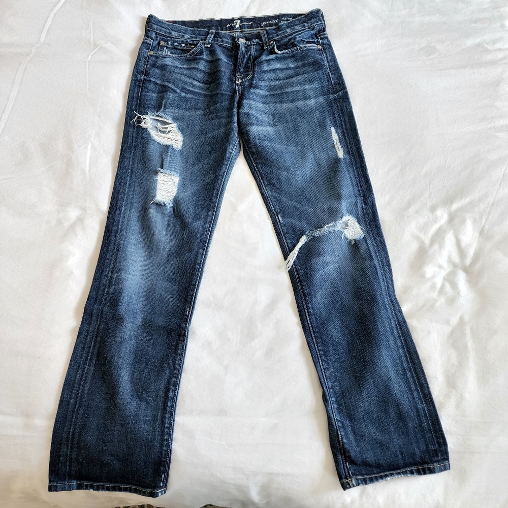 7 FAM Jared Slacker Boyfriend jeans